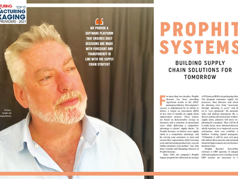 Top 10 Manufacturing Solution Providers – Building Supply Chain Solutions for Tomorrow